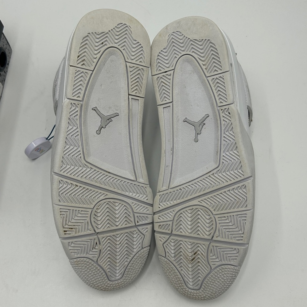 NIKE AIR JORDAN 4 Retro Men’s Size 11 white - Picture 8 of 12
